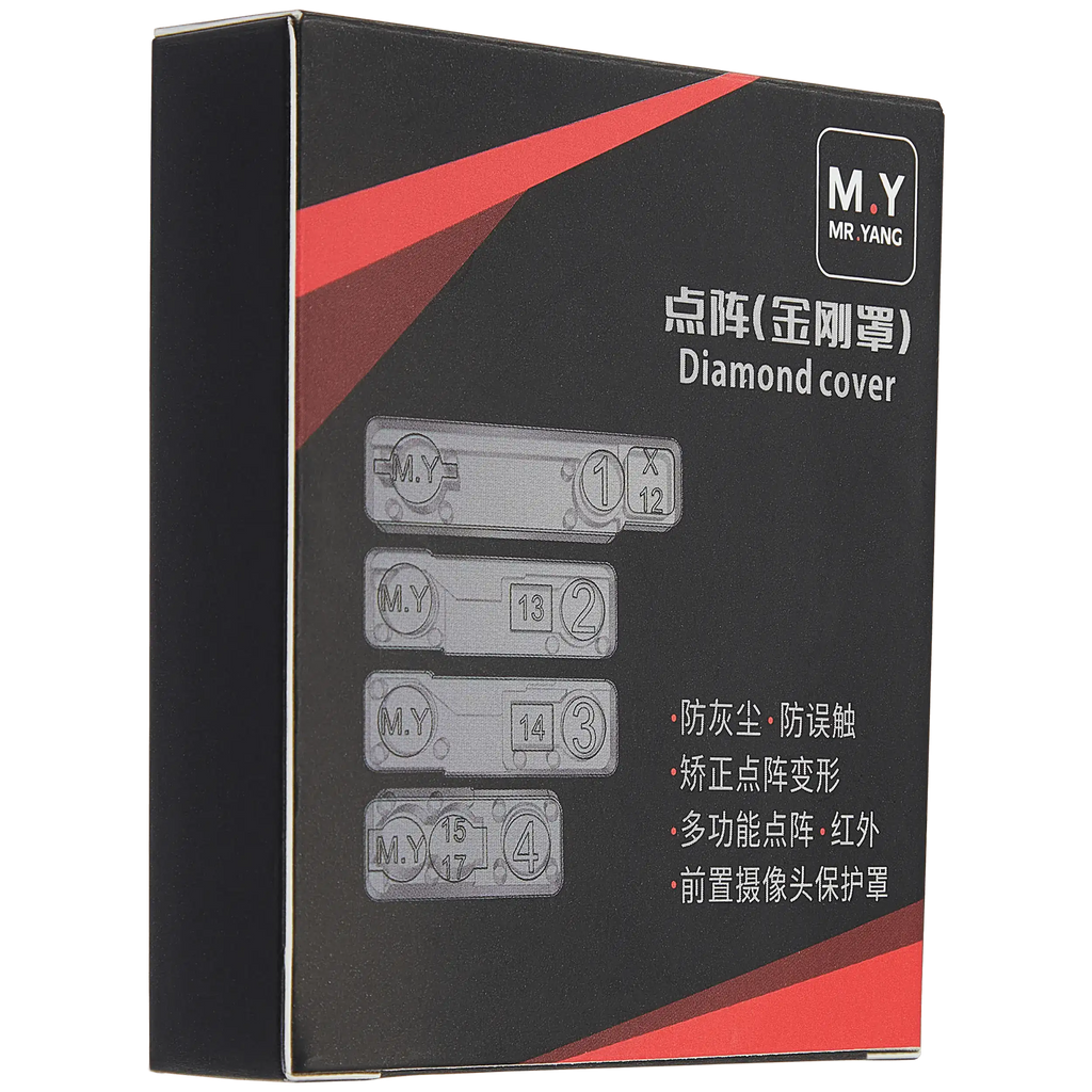 M.Y Frontkamera-Linsen-Dot-Matrix-Diamond-Schutzabdeckung (M.Y)