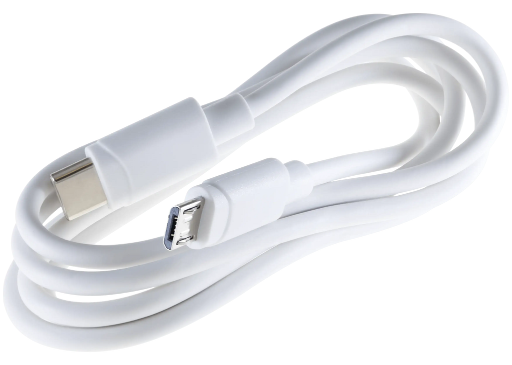 Micro USB auf USB Type C Kabel (Generisch) (Weiß)
