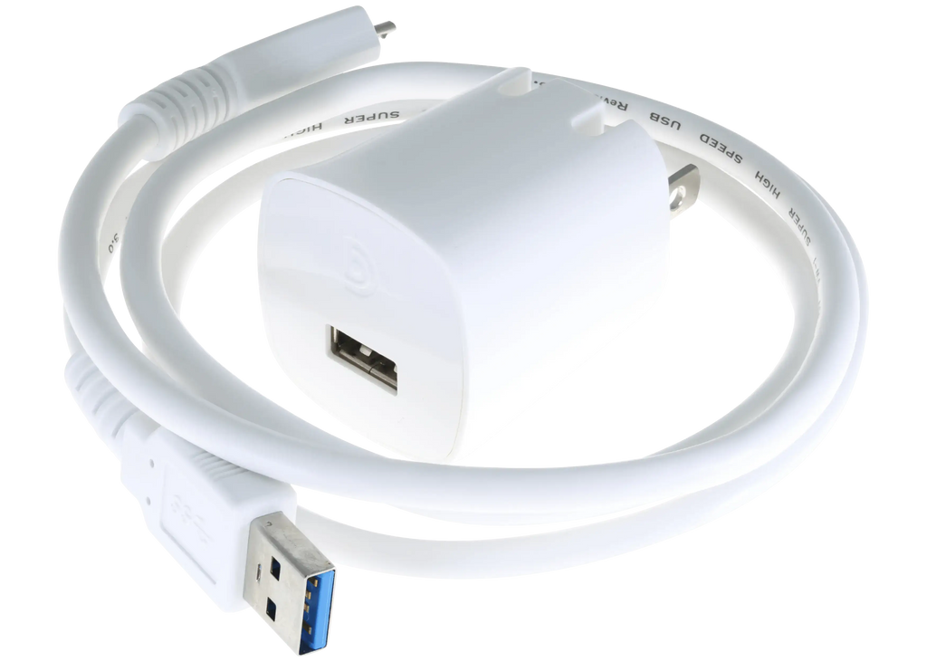 Micro-B USB zu Type-A Kabel (Weiß)
