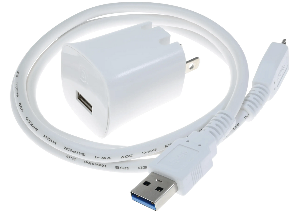 Micro-B USB zu Type-A Kabel (Weiß)