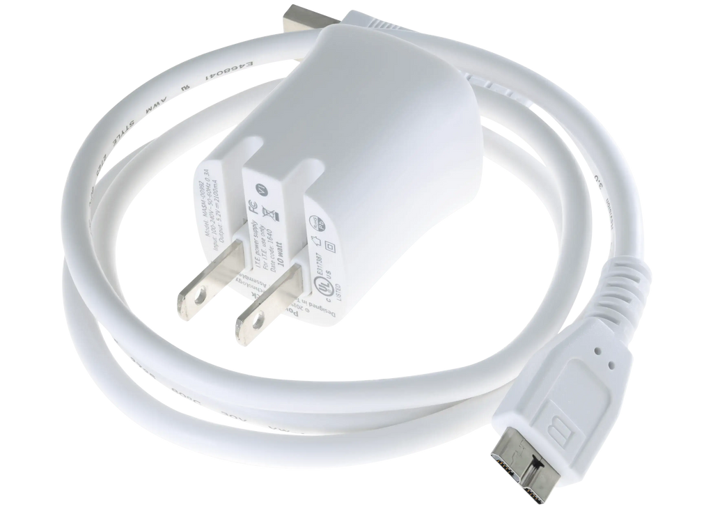 Micro-B USB zu Type-A Kabel (Weiß)