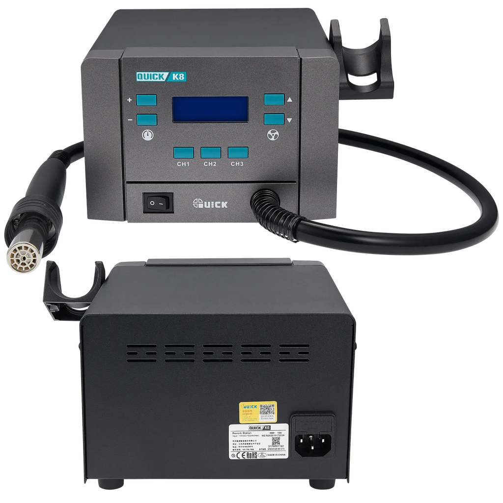 K8 Lead-Free Smart Hot Air Desoldering Station (Quick) (110V / North America)