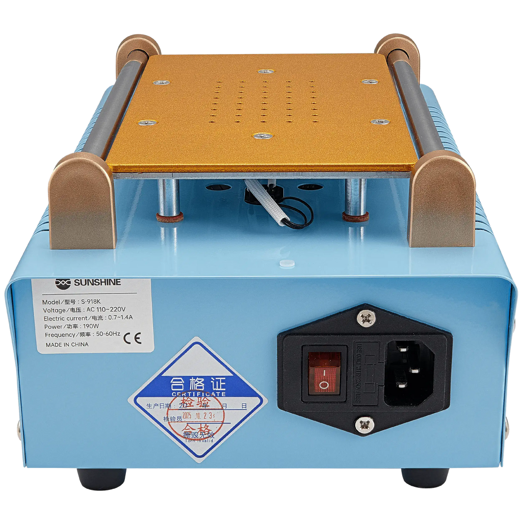 Sunshine S-918K LCD Separator Machine with Built-in Vacuum Pump, 8.5 Inch, 110V