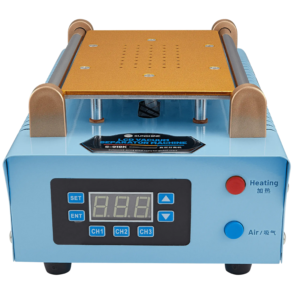 Sunshine S-918K LCD Separator Machine with Built-in Vacuum Pump, 8.5 Inch, 110V