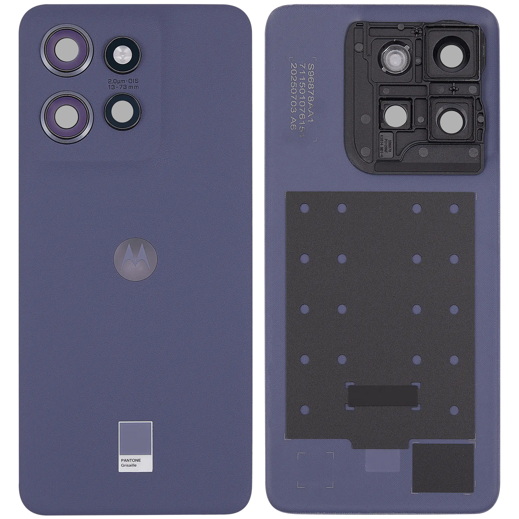 Backcover Glass für Motorola Moto Edge 50 Neo (XT2409 / 2024) (Premium) (Grisaille)
