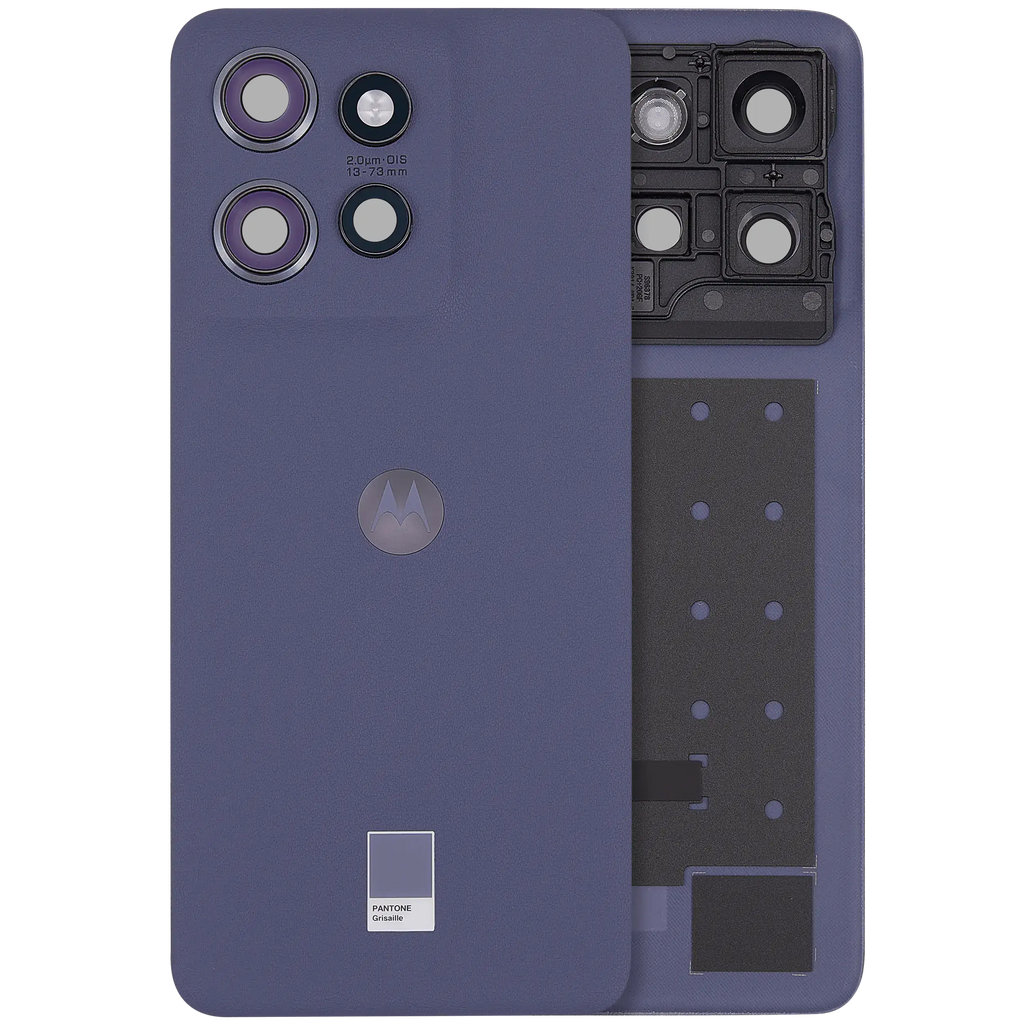 Backcover Glass für Motorola Moto Edge 50 Neo (XT2409 / 2024) (Premium) (Grisaille)