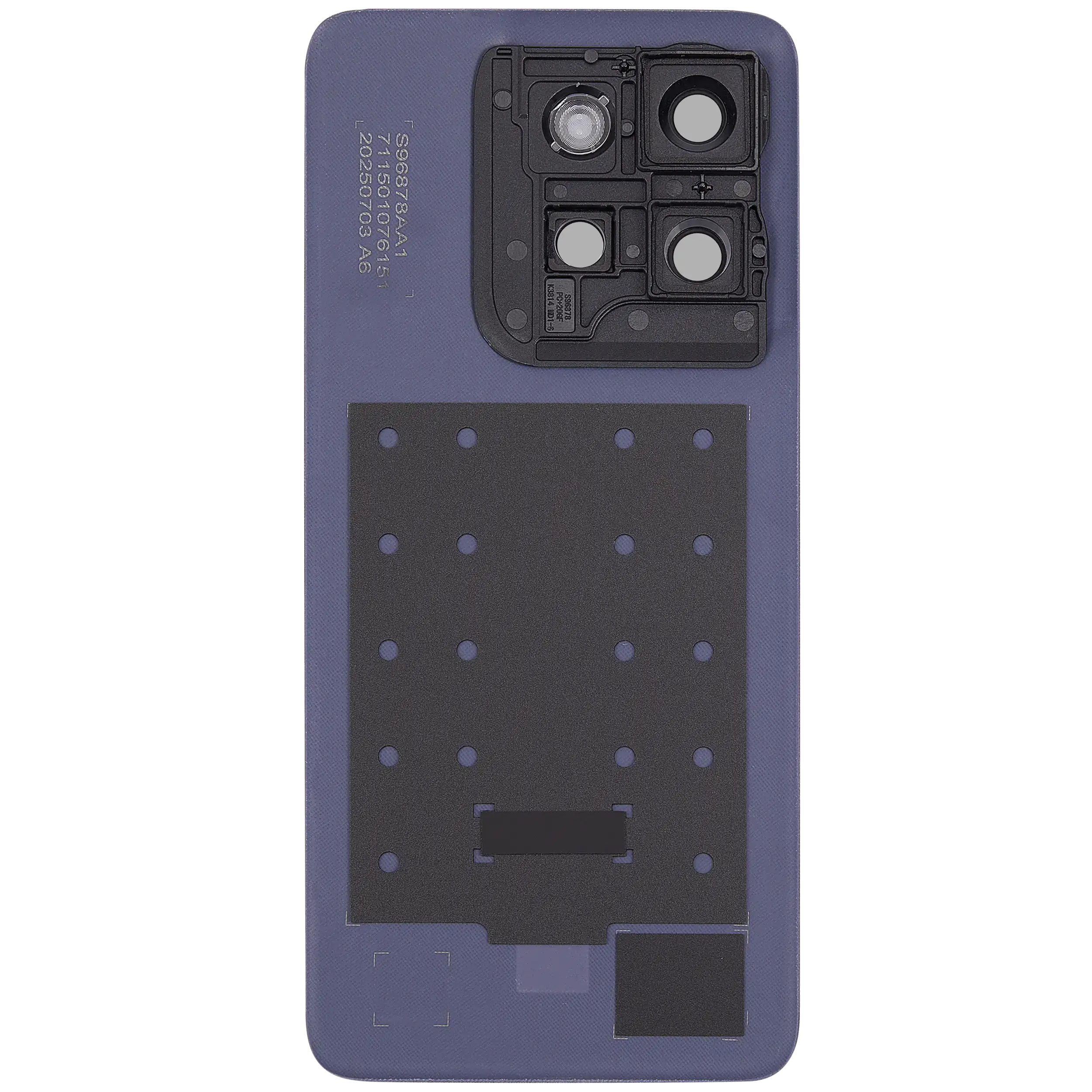 Backcover Glass für Motorola Moto Edge 50 Neo (XT2409 / 2024) (Premium) (Grisaille)