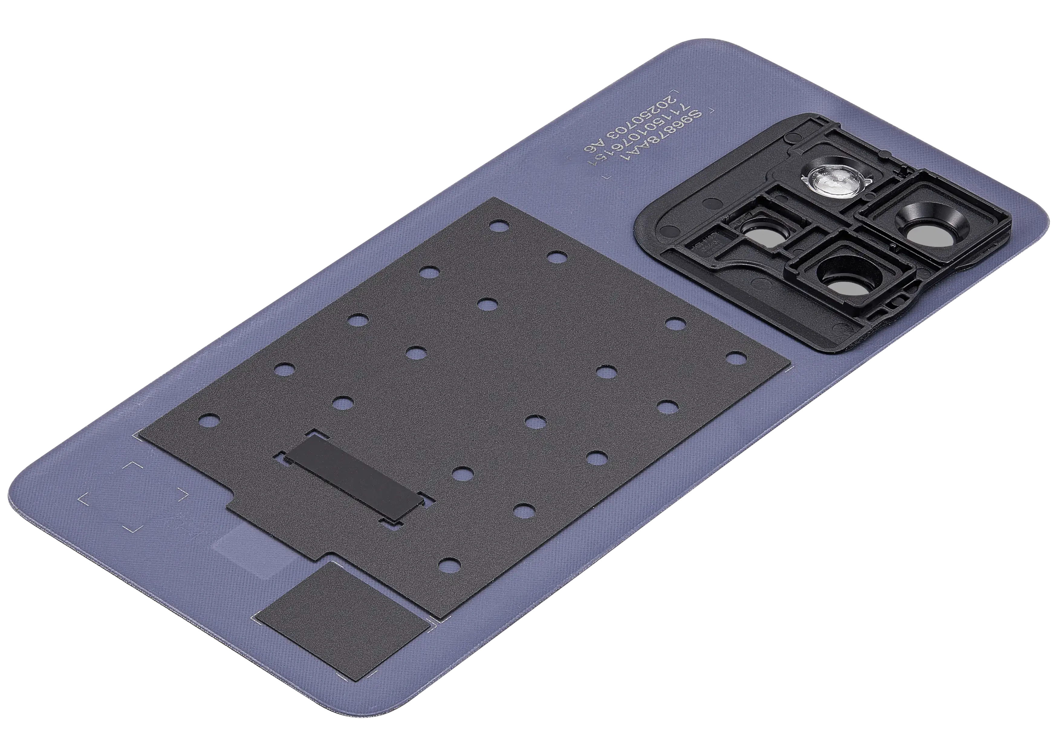 Backcover Glass für Motorola Moto Edge 50 Neo (XT2409 / 2024) (Premium) (Grisaille)