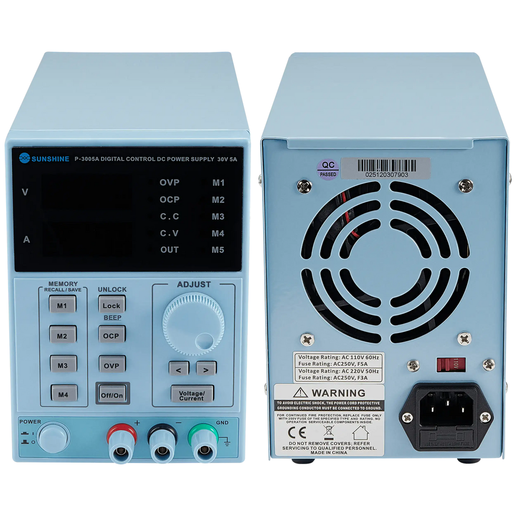 Programmable Power Supply (Model # SS-3005A) (Sunshine) (220V / EU Version)
