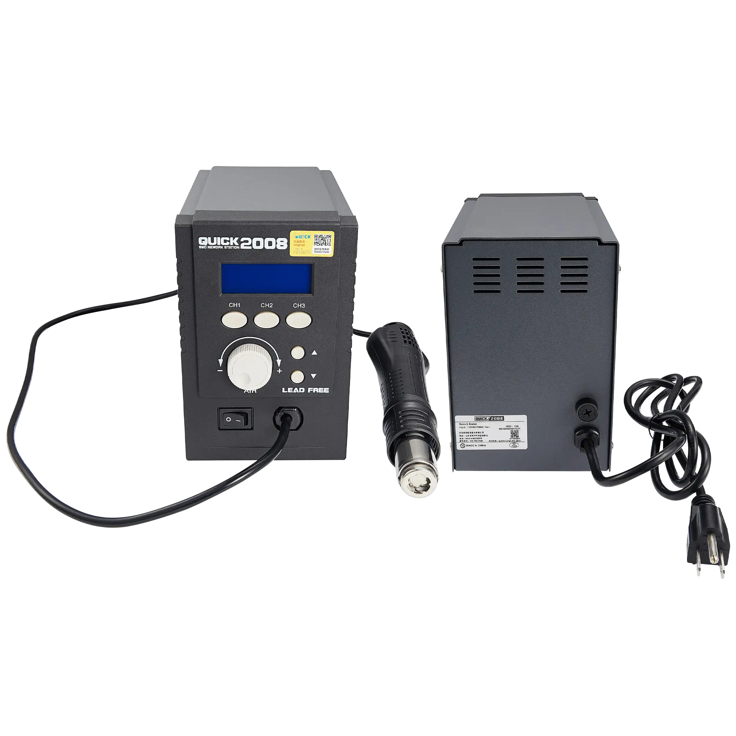 2008 ESD Digital Display Hot Air Soldering Station (Quick) 110 V