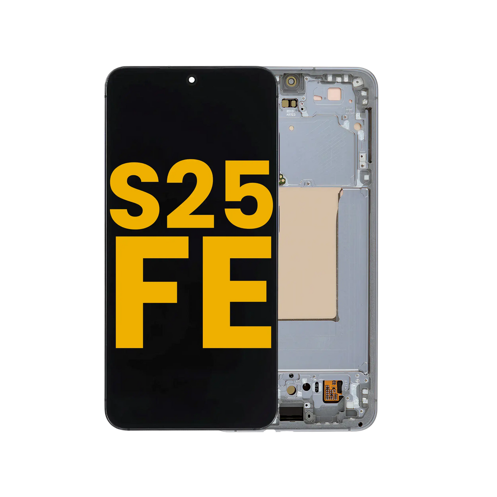 OLED-Display mit Rahmen Samsung Galaxy S25 FE (Refurbished) Jet Black