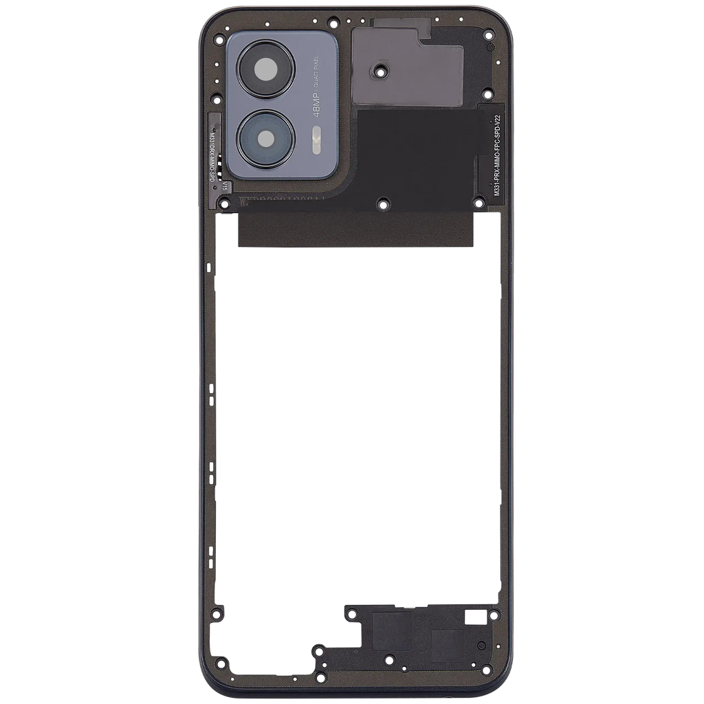 Midframe/Rahmen für Motorola Moto G 5G (XT2313 / 2023) (Premium) (Basalt Blue)