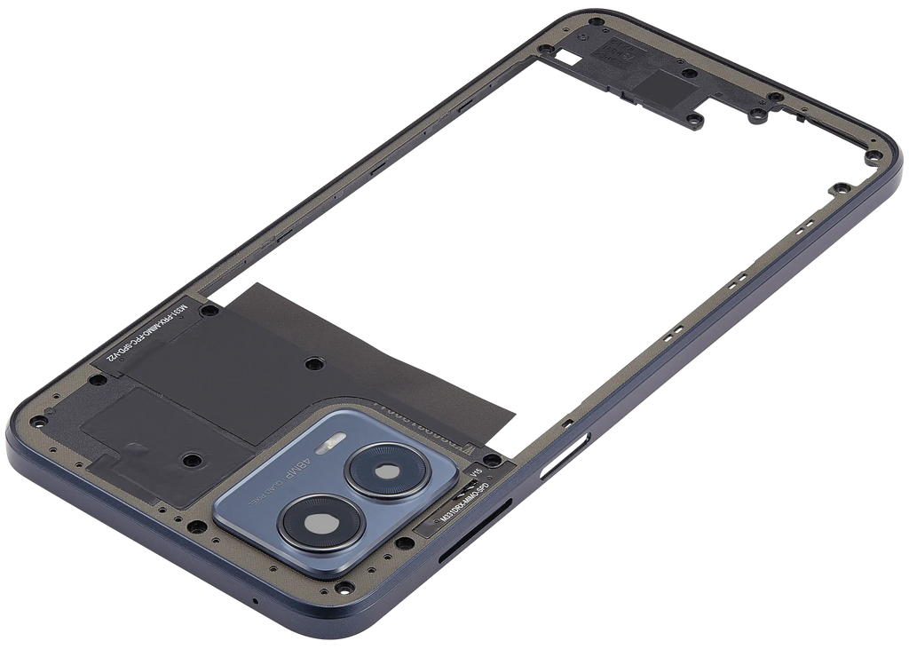 Midframe/Rahmen für Motorola Moto G 5G (XT2313 / 2023) (Premium) (Basalt Blue)