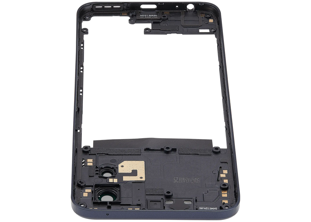 Midframe/Rahmen für Motorola Moto G 5G (XT2313 / 2023) (Premium) (Basalt Blue)