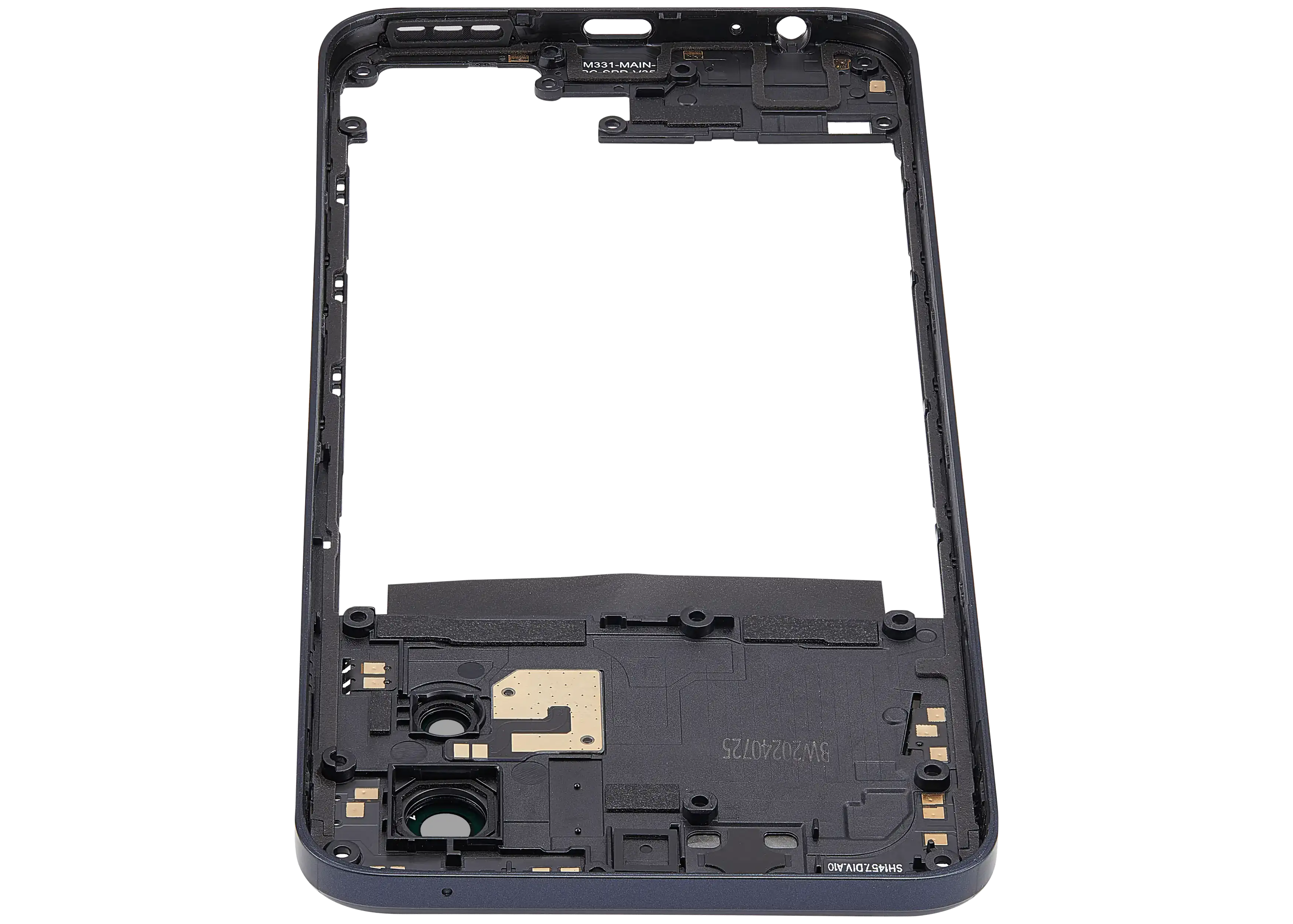 Midframe/Rahmen für Motorola Moto G 5G (XT2313 / 2023) (Premium) (Basalt Blue)