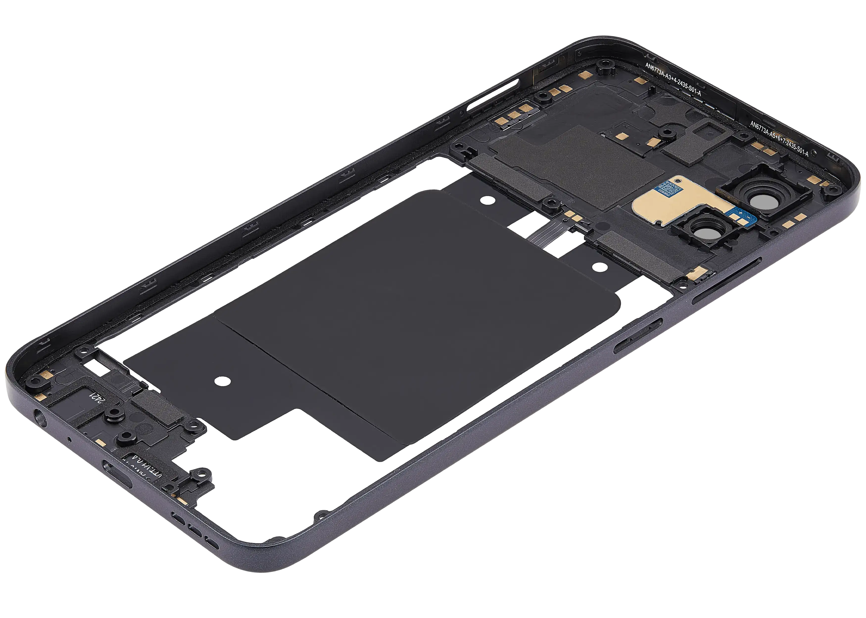 Midframe/Rahmen für Motorola Moto G Power 5G (XT2415 / 2024) (Premium) (Outer Space)