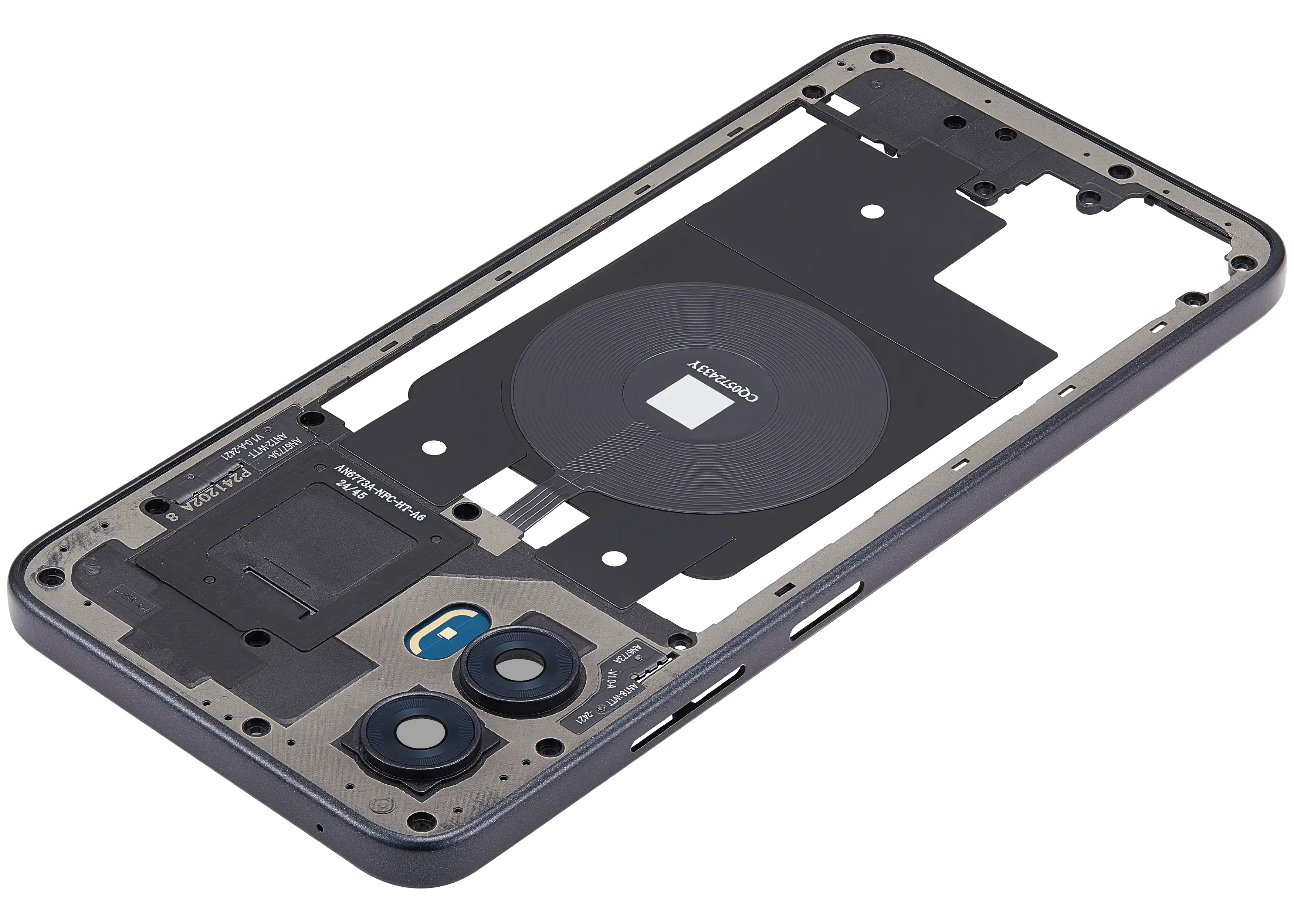 Midframe/Rahmen für Motorola Moto G Power 5G (XT2415 / 2024) (Premium) (Outer Space)