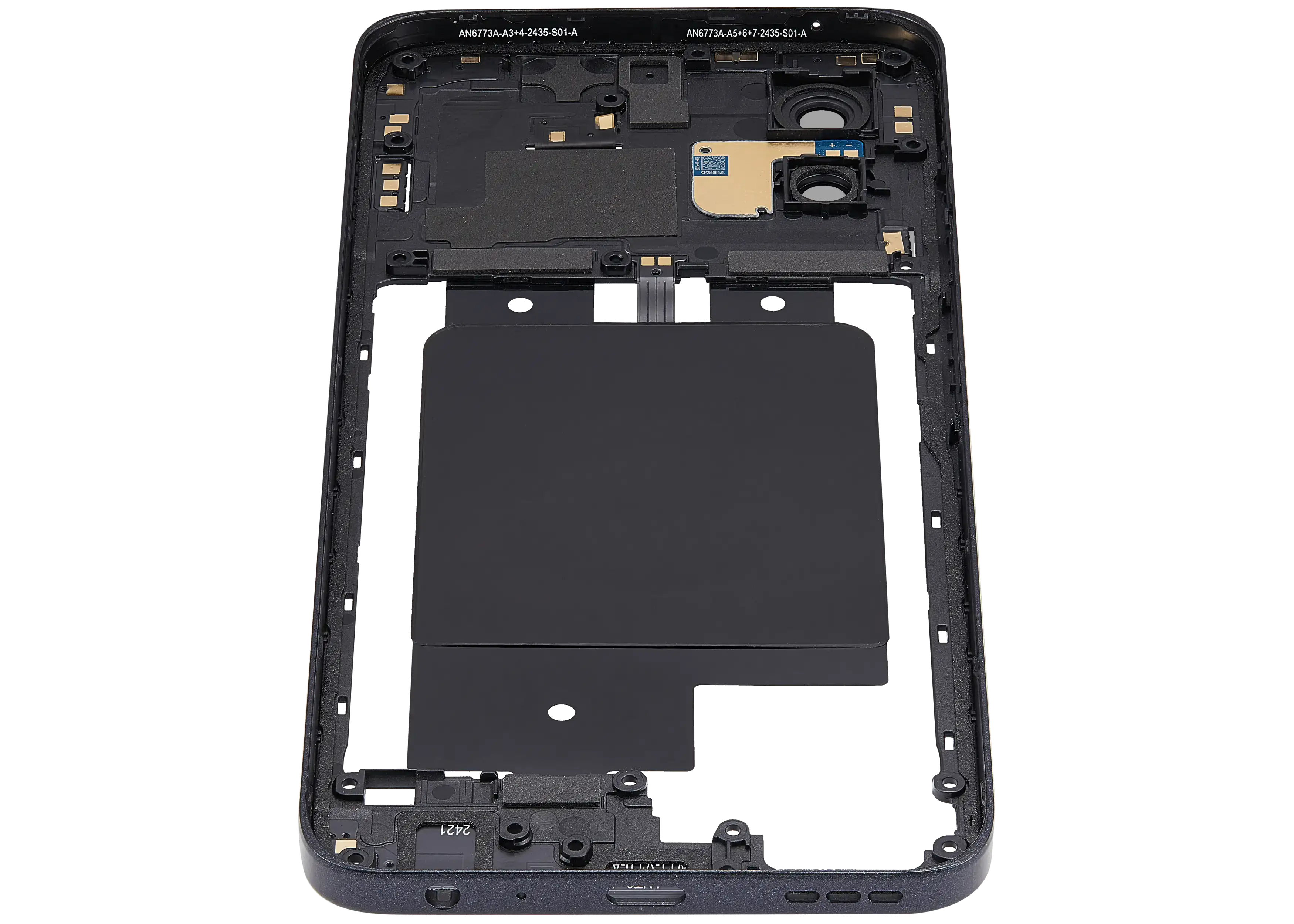 Midframe/Rahmen für Motorola Moto G Power 5G (XT2415 / 2024) (Premium) (Outer Space)