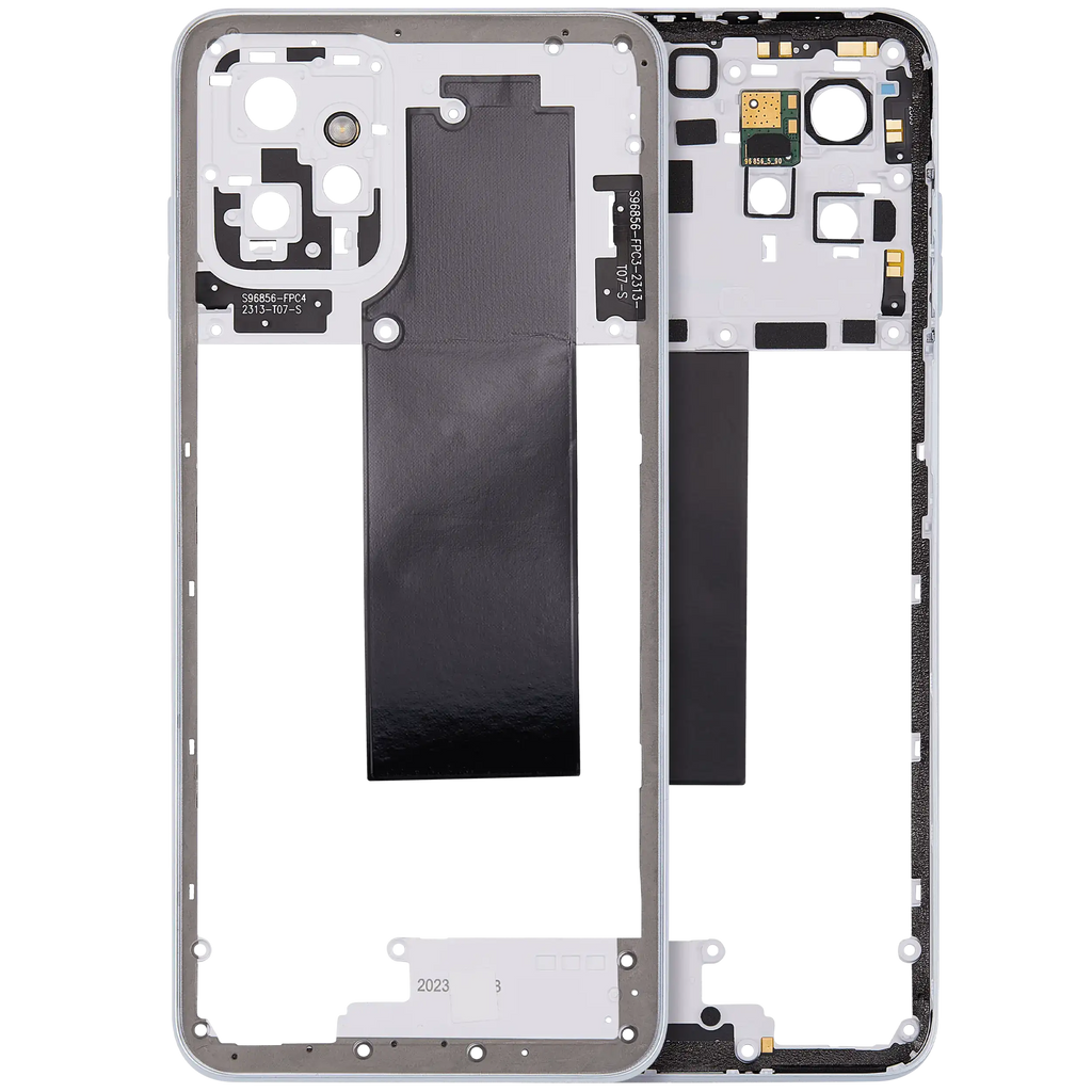 Mid-Housing für Motorola Moto G Power 5G (XT2311 / 2023) (Premium) (Bright White)