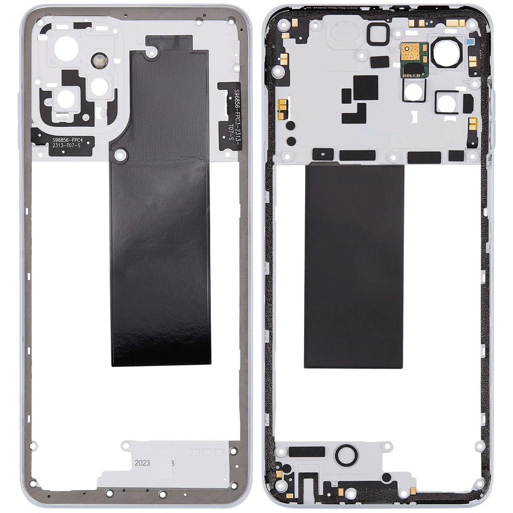 Mid-Housing für Motorola Moto G Power 5G (XT2311 / 2023) (Premium) (Bright White)