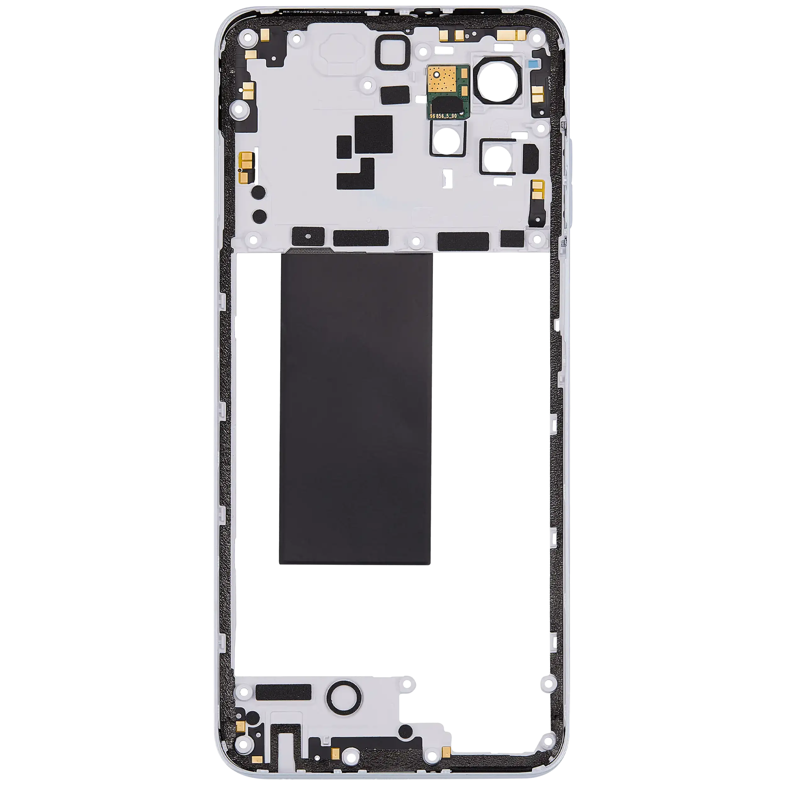 Mid-Housing für Motorola Moto G Power 5G (XT2311 / 2023) (Premium) (Bright White)
