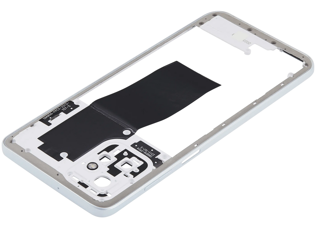 Mid-Housing für Motorola Moto G Power 5G (XT2311 / 2023) (Premium) (Bright White)