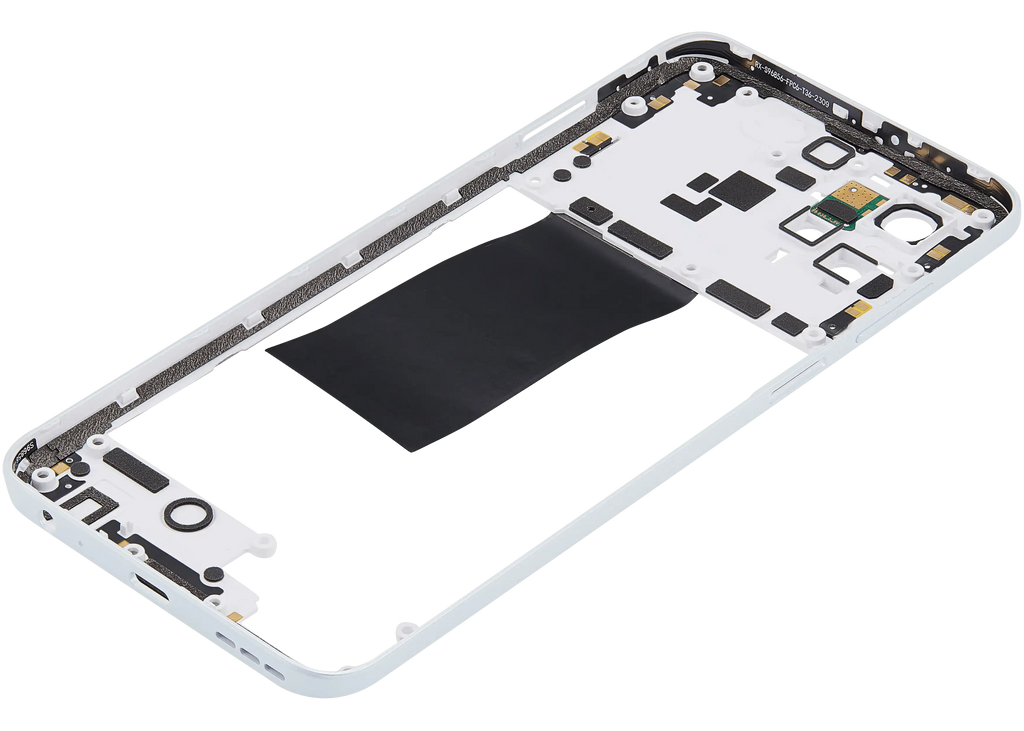 Mid-Housing für Motorola Moto G Power 5G (XT2311 / 2023) (Premium) (Bright White)