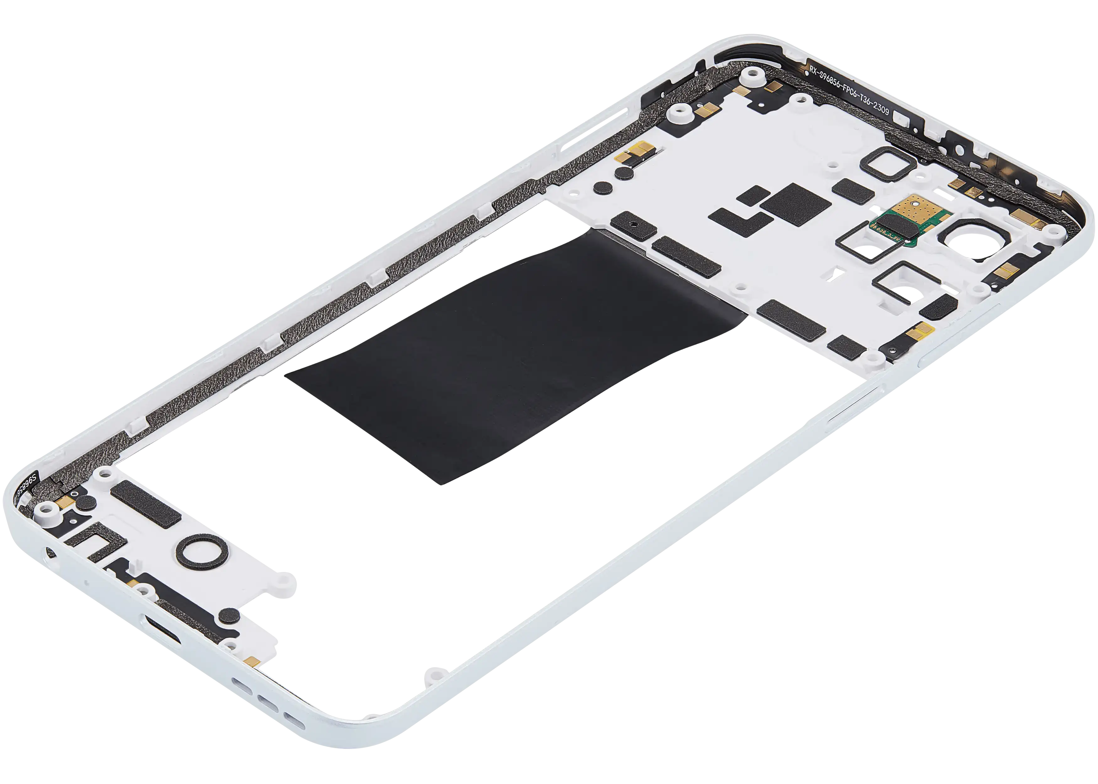 Mid-Housing für Motorola Moto G Power 5G (XT2311 / 2023) (Premium) (Bright White)