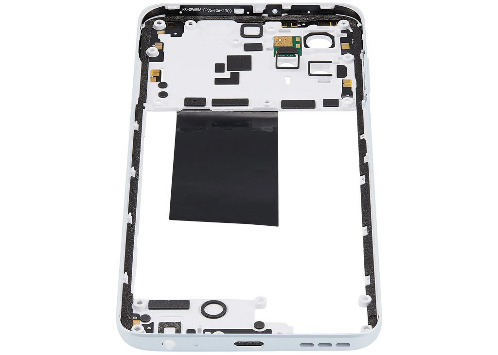 Mid-Housing für Motorola Moto G Power 5G (XT2311 / 2023) (Premium) (Bright White)