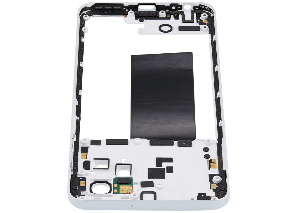 Mid-Housing für Motorola Moto G Power 5G (XT2311 / 2023) (Premium) (Bright White)