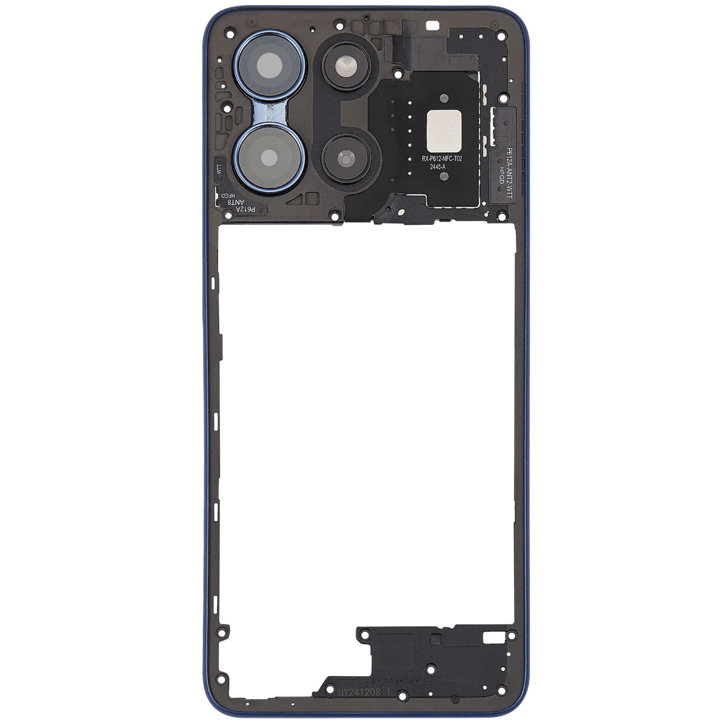 Midframe/Rahmen für Motorola Moto G 5G (XT2513 / 2025) (Premium) (Sapphire Blue)