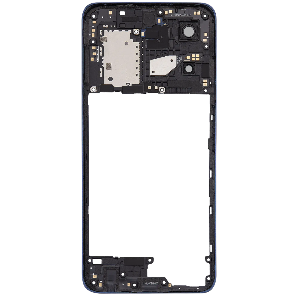 Midframe/Rahmen für Motorola Moto G 5G (XT2513 / 2025) (Premium) (Sapphire Blue)