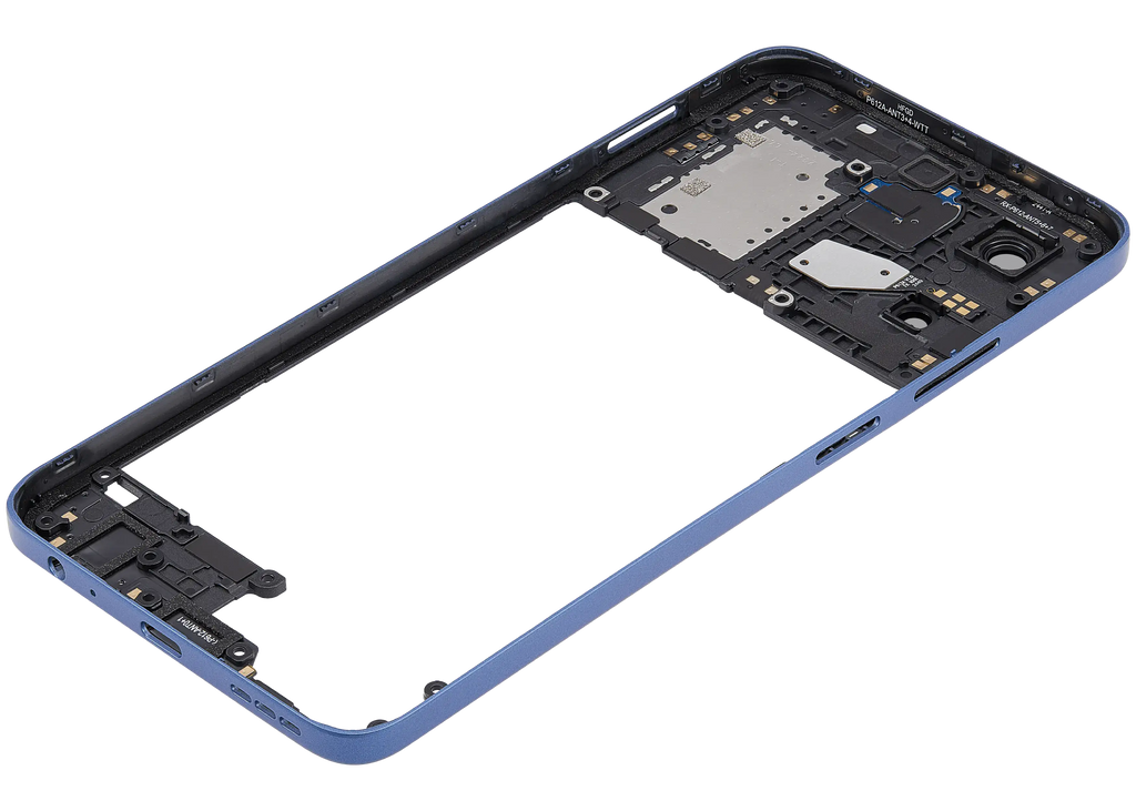 Midframe/Rahmen für Motorola Moto G 5G (XT2513 / 2025) (Premium) (Sapphire Blue)