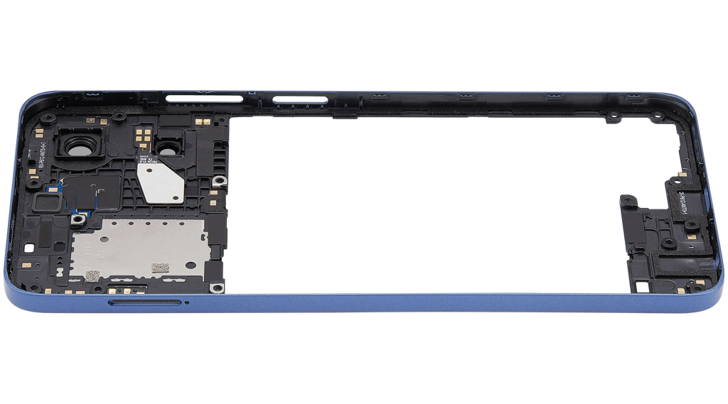 Midframe/Rahmen für Motorola Moto G 5G (XT2513 / 2025) (Premium) (Sapphire Blue)
