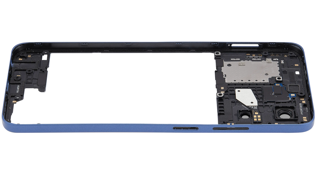 Midframe/Rahmen für Motorola Moto G 5G (XT2513 / 2025) (Premium) (Sapphire Blue)