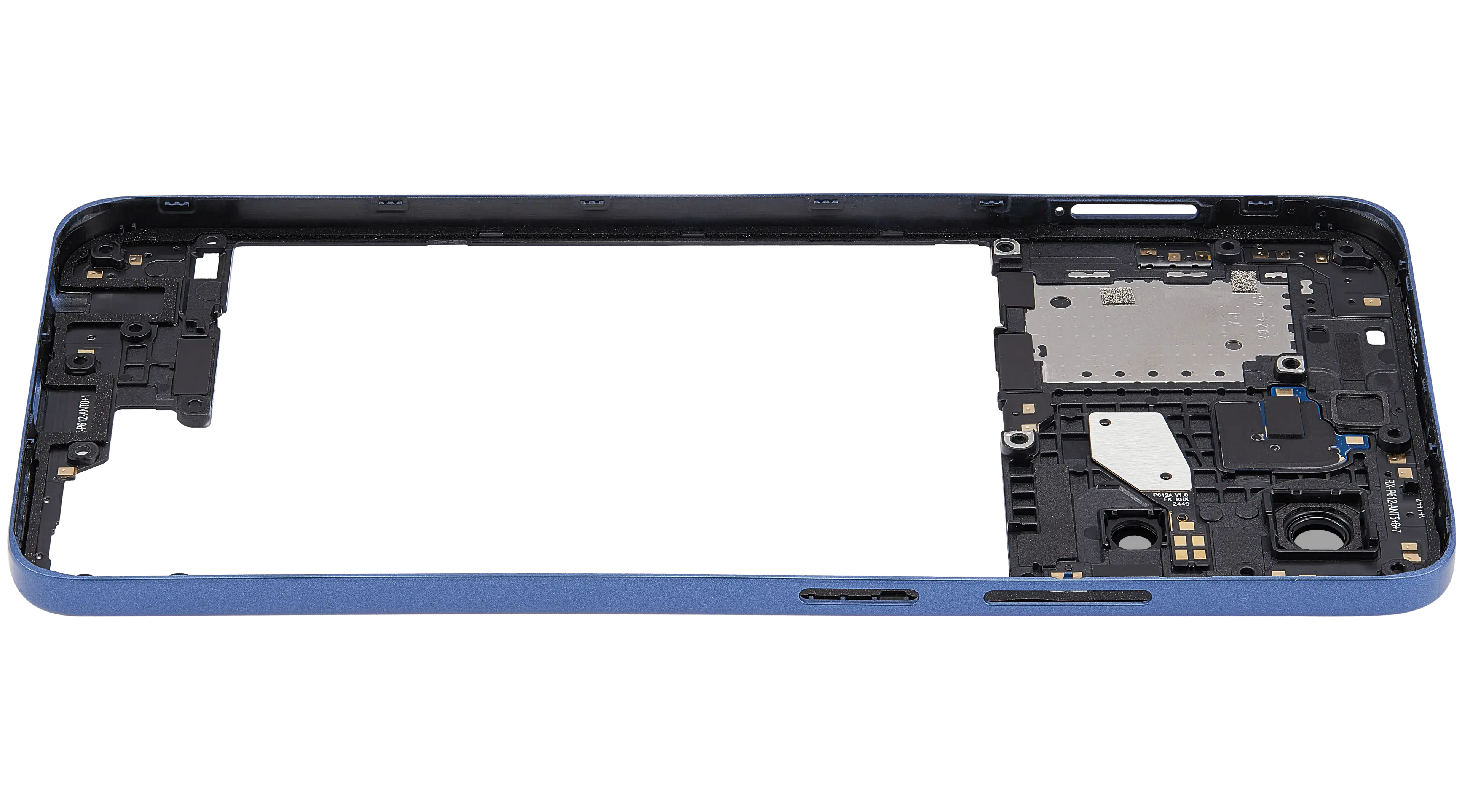 Midframe/Rahmen für Motorola Moto G 5G (XT2513 / 2025) (Premium) (Sapphire Blue)