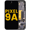 OLED-Display mit Rahmen Fingerabdrucksensor für Google Pixel 9A Refurb. Obsidian