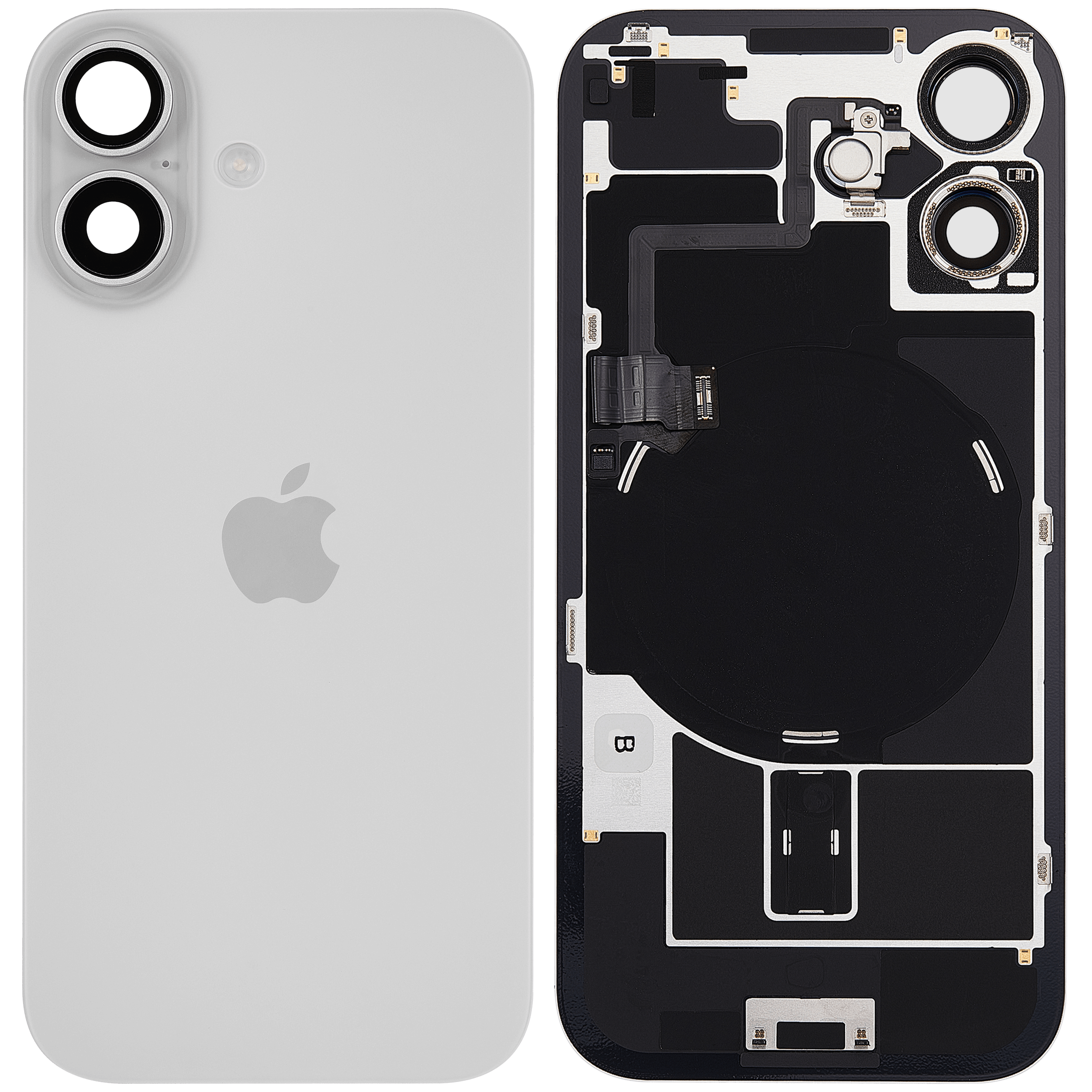Original Apple-Ausbau A gebraucht – iPhone 17 Backcover Weiß