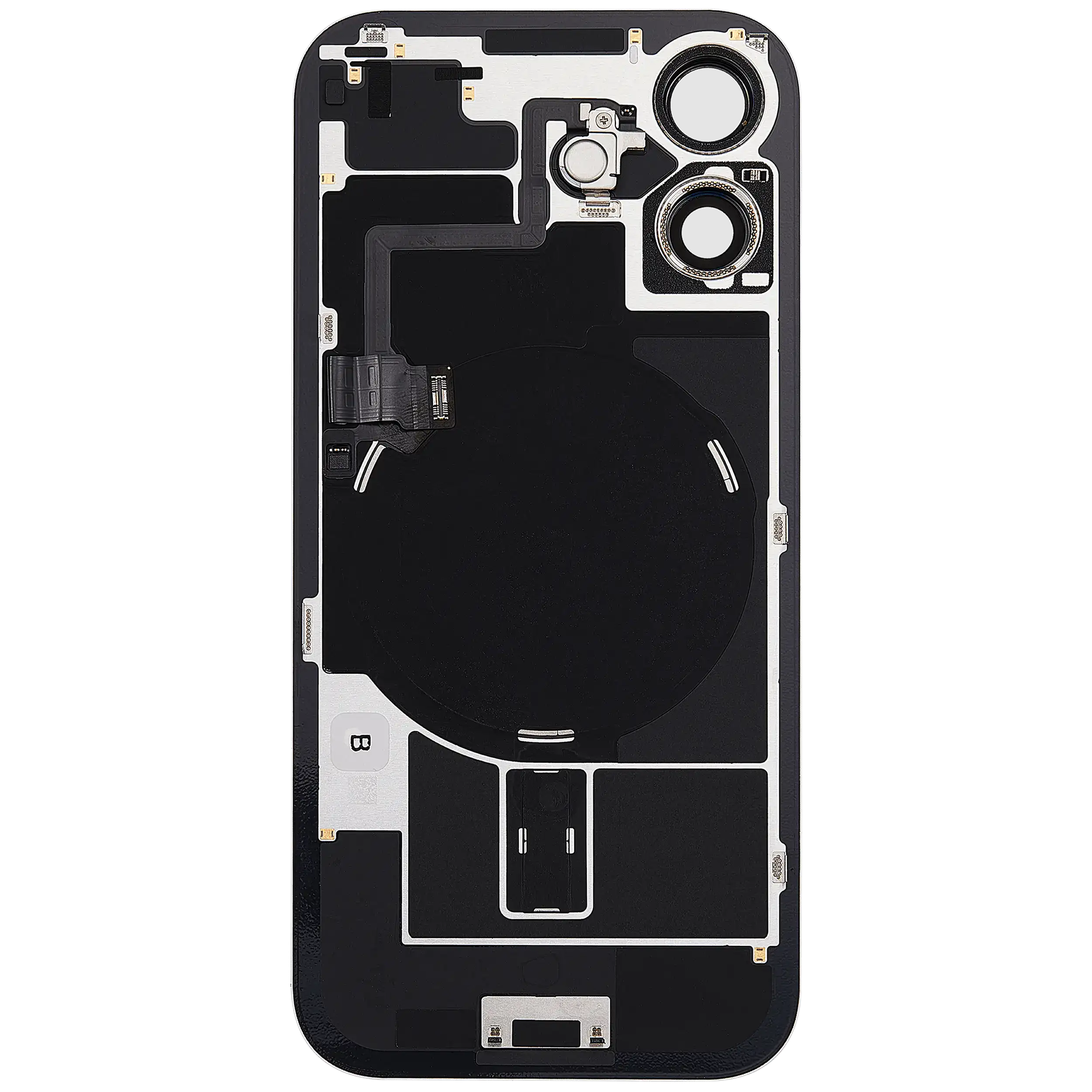 Original Apple-Ausbau B gebraucht – iPhone 17 Backcover Mist Blau