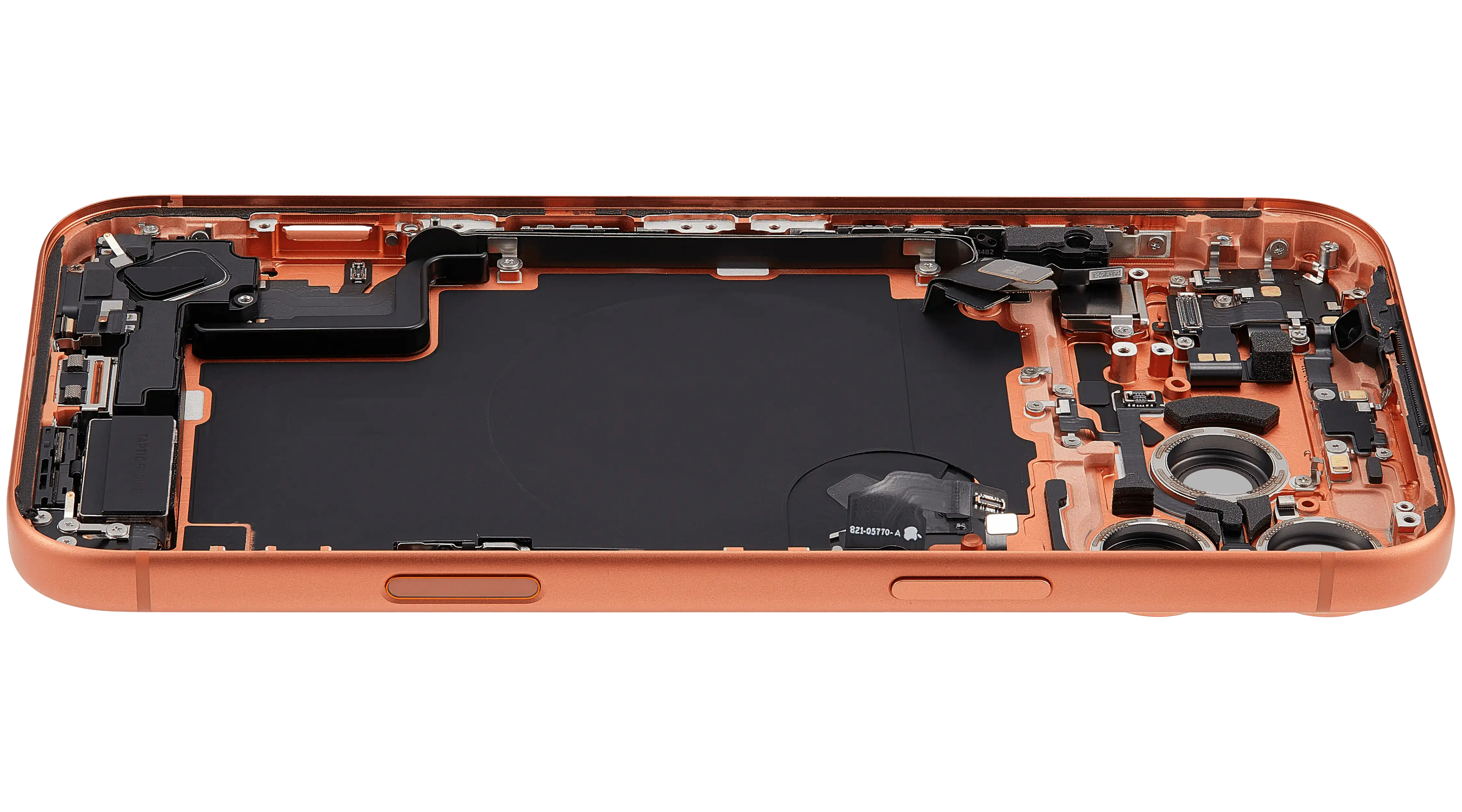 Original Apple-Ausbau A gebraucht – iPhone 17 Pro Backcover/Rahmen Cosmic Orange