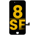 Display mit Stahlplatte für iPhone 8/SE (2020/2022) Refurbished Schwarz