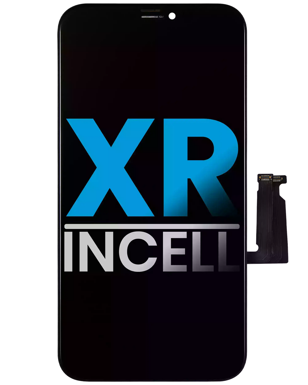 LCD-Display mit Stahlplatte für iPhone XR AQ7 InCell