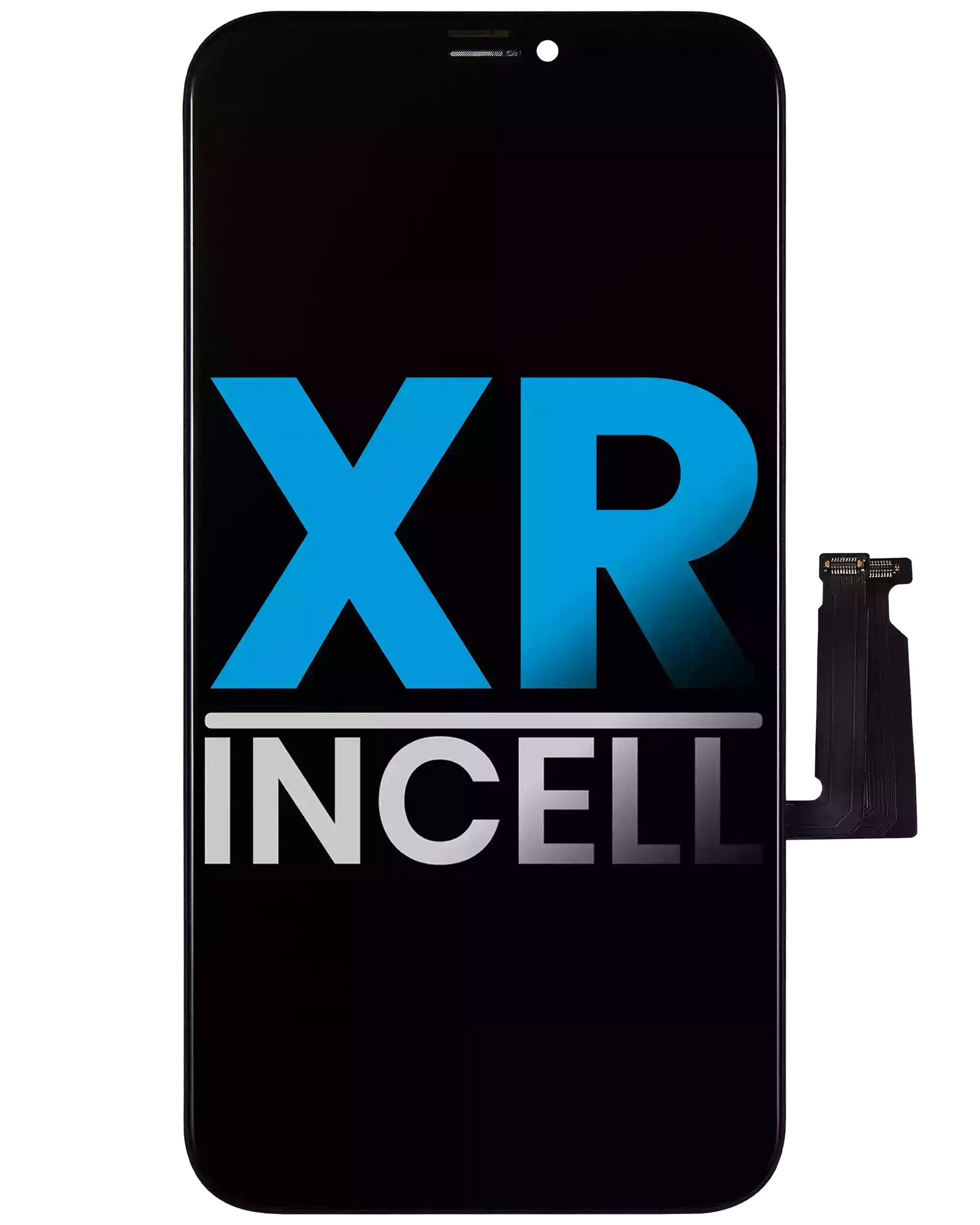 LCD-Display mit Stahlplatte für iPhone XR AQ7 InCell