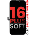 OLED Display for iPhone 16 Plus (Aftermarket Pro: XO7 Soft)
