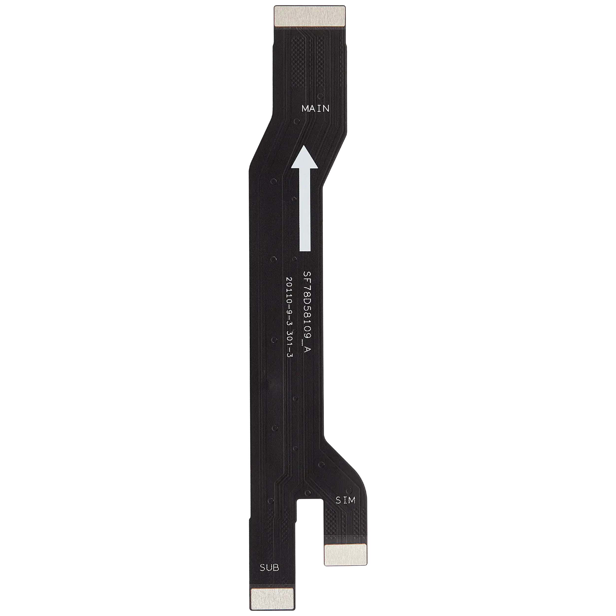 Sim Card Reader Flex Cable für Motorola Edge Plus / Edge 40 Pro (XT2301 / 2023) (Premium)