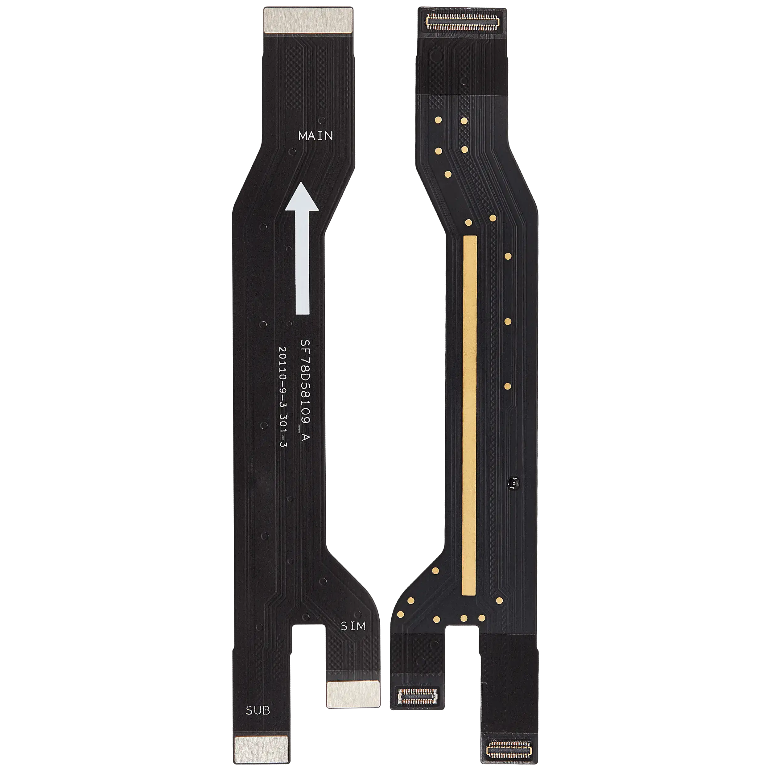 Sim Card Reader Flex Cable für Motorola Edge Plus / Edge 40 Pro (XT2301 / 2023) (Premium)