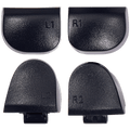 R1 L1 R2 L2 Trigger Buttons with Springs for PlayStation 5 Controller (Black, BDM-030) (8-piece set)