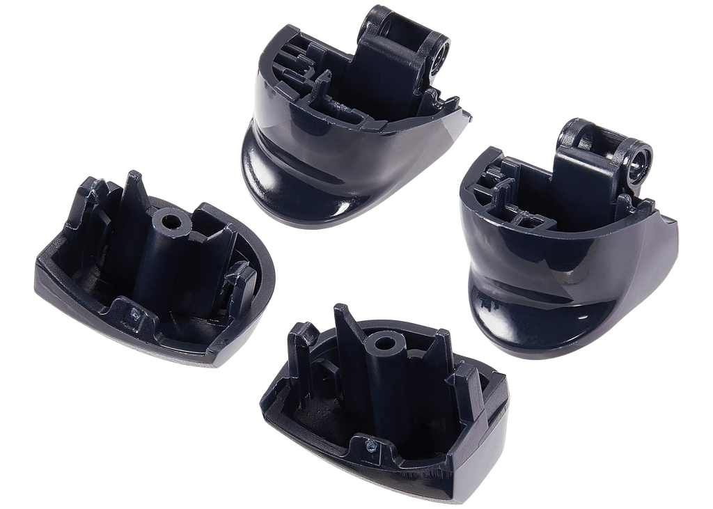 R1 L1 R2 L2 Trigger Buttons with Springs for PlayStation 5 Controller (Black, BDM-020) (8-piece)