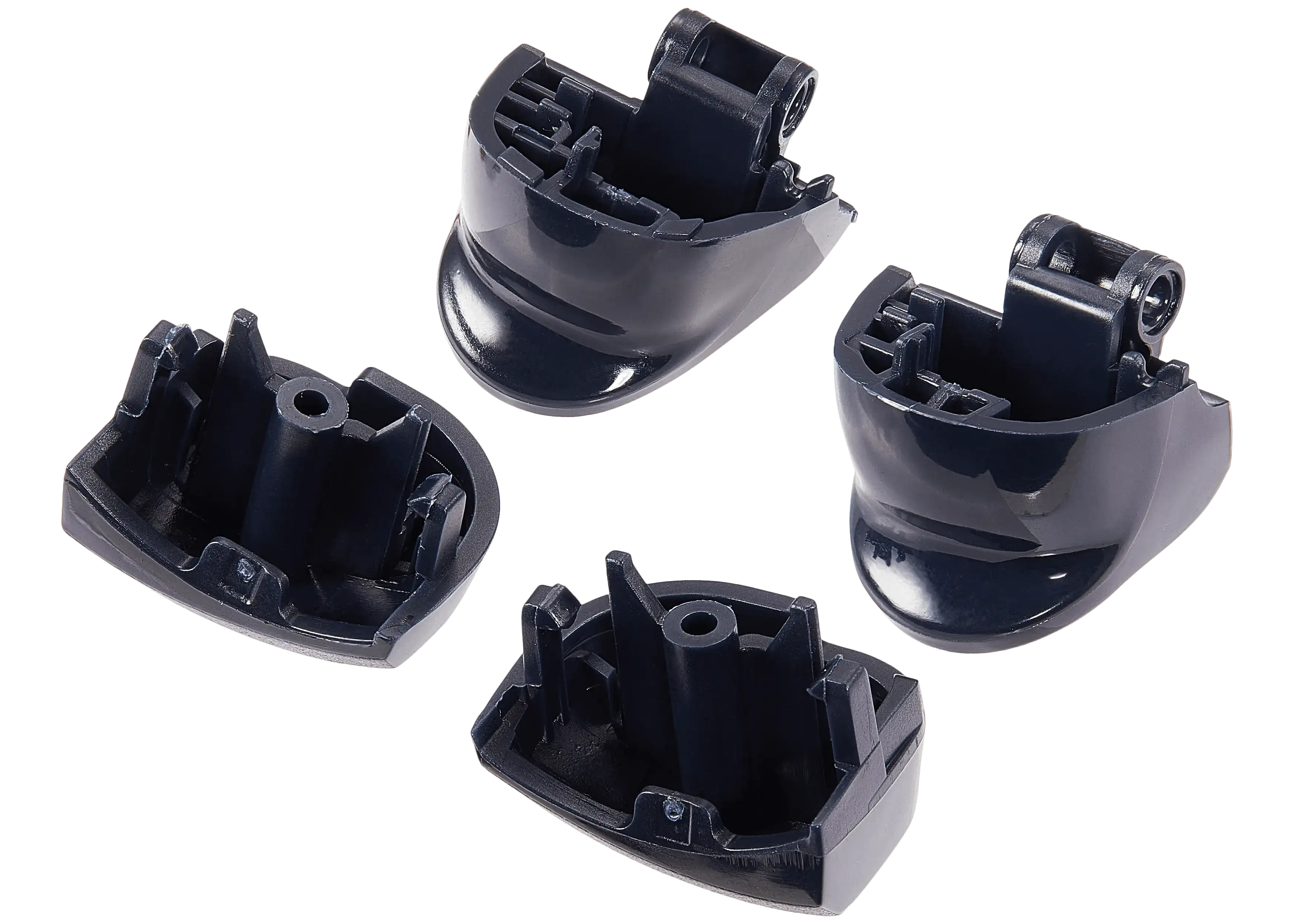 R1 L1 R2 L2 Trigger Buttons with Springs for PlayStation 5 Controller (Black, BDM-020) (8-piece)