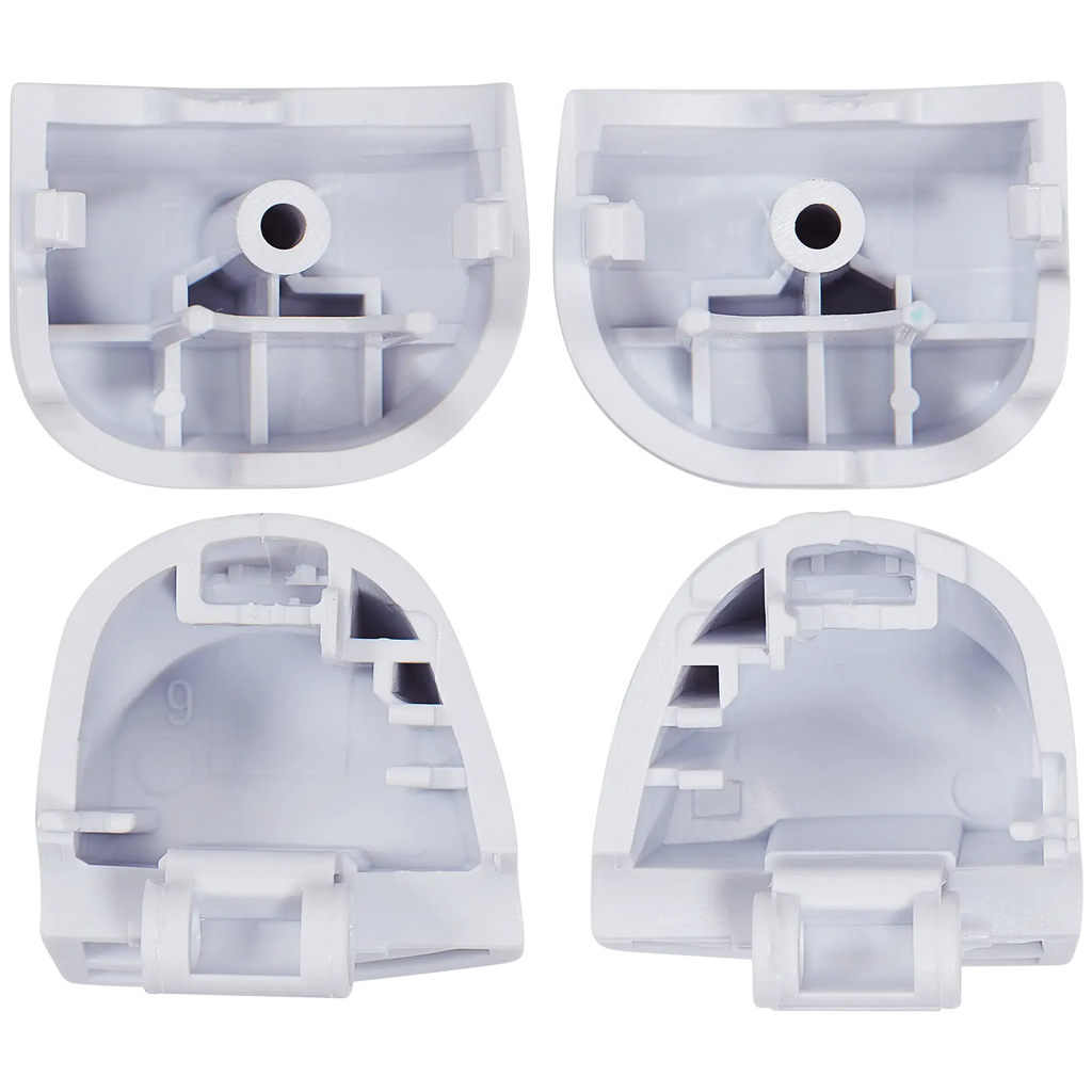 R1 L1 R2 L2 Trigger-Tasten mit Federn für PS5 Controller (Weiß, BDM-030) 8tlg